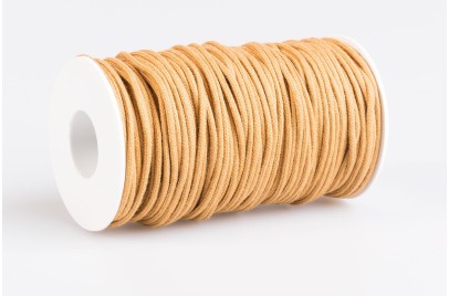 Cordino tondo cotone Cognac