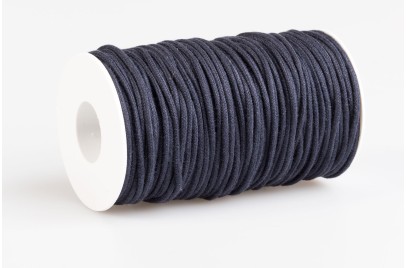 Cordino tondo cotone Blu