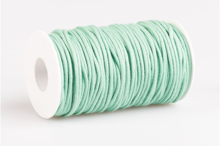 Acquista Cordoncino Tondo in Cotone Verde - Laccioteca